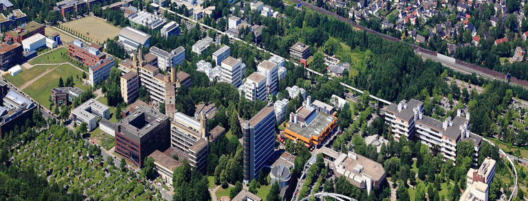 Luftbild der TU Dortmund Luftaufnahme vom Campus der TU Dortmund